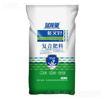 多又好復(fù)合肥料26-0-4-藍能量-藻源植物