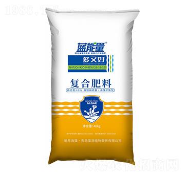 多又好復(fù)合肥料16-16-16-藍能量-藻源植物