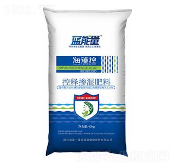 40kg控釋摻混肥料18-10-18-海藻控-藍能量-藻源植物
