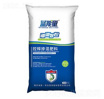 控釋摻混肥料14-10-21+2MgO-海藻智控-藍能量-藻源植物