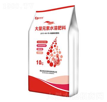 高鉀型大量元素水溶肥料12-5-40+TE-綠云生物