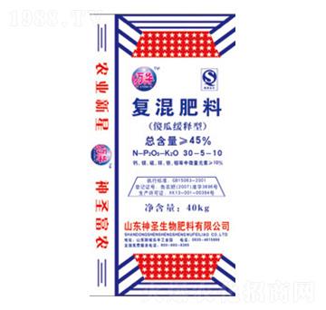 緩釋型復(fù)混肥料30-5-10-神圣生物