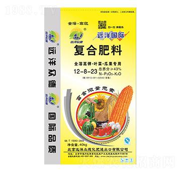 全溶高鉀·葉菜瓜果專用復(fù)合肥料12-8-23-遠(yuǎn)洋眾德