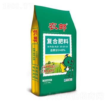 45%農(nóng)郵腐植酸復(fù)合肥15-15-15-農(nóng)大肥業(yè)