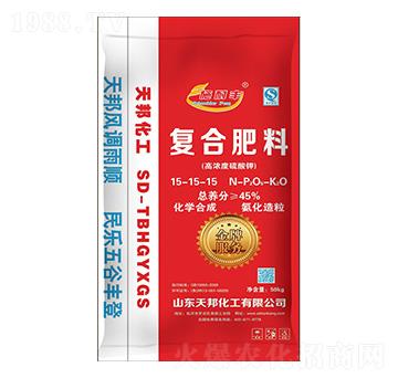 高濃度硫酸鉀復(fù)合肥料（氨化造粒）15-15-15-施耐豐-天邦化工