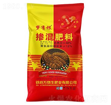 摻混肥料26-10-12-夢有根-糧為本農業(yè)