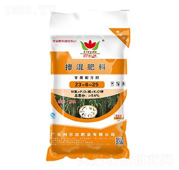 甘蔗配方摻混肥料23-6-25-利爾達肥業(yè)