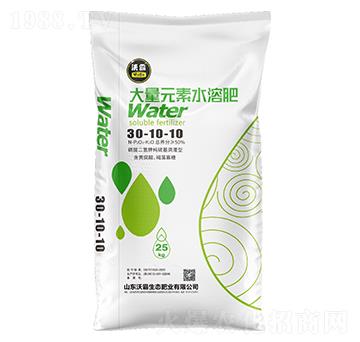 大量元素水溶肥料30-10-10-沃霸
