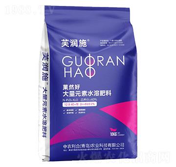 菓然好大量元素水溶肥料12-8-40+TE-芙潤(rùn)施-中農(nóng)利合