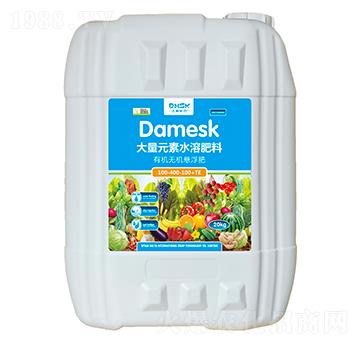 有機(jī)無機(jī)懸浮水溶肥料100-400-100+TE-達(dá)美史克