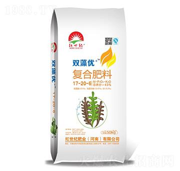 雙藻優(yōu)+復合肥料17-20-6-紅世紀
